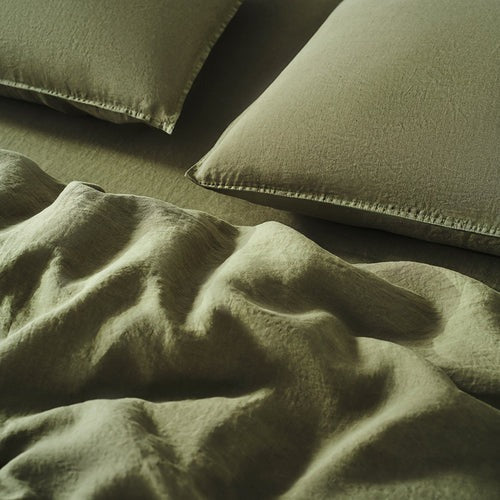 Natural linen sheet set (4 pcs)