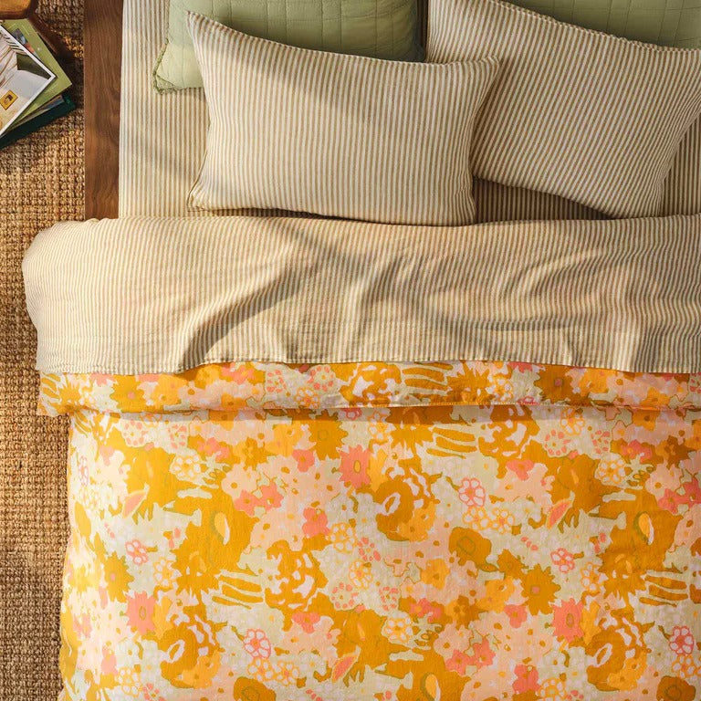 Natural linen sheet set (4 pcs)