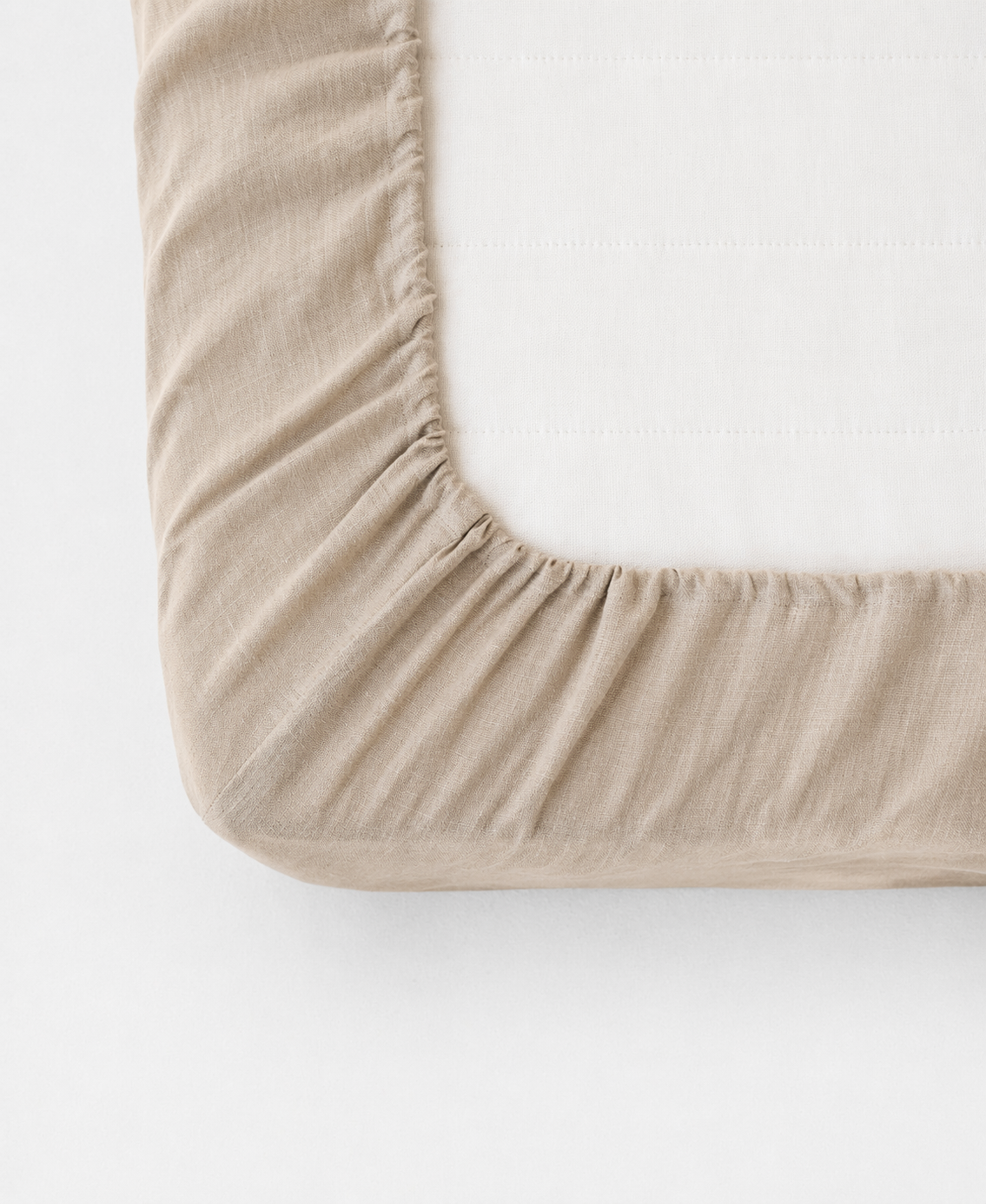Natural linen sheet set (4 pcs)